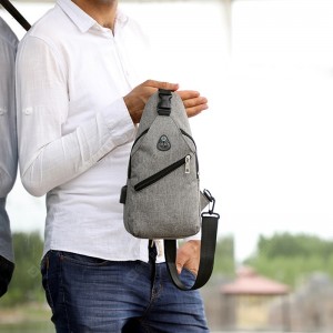 Simple Men Chest Bag European and American Style Tide Shoulder Messenger Bags