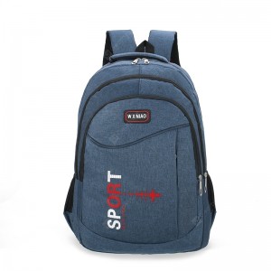 Men's Backpack Wide Shoulder Strap Multi-bag Structure Heavy College Wind Bag