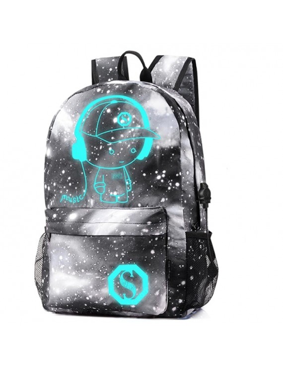Stylish Durable Breathable Luminous Laptop Backpack