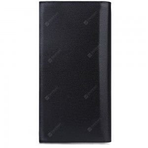 Solid Color Vertical Clutch Portable Wallet Card Holder for Men