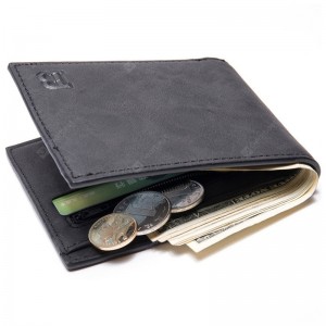 YAJIANMEI LS685 Men's Short Wallet Casual Vintage Coin Bag
