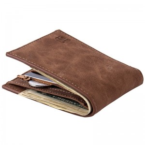 YAJIANMEI LS685 Men's Short Wallet Casual Vintage Coin Bag