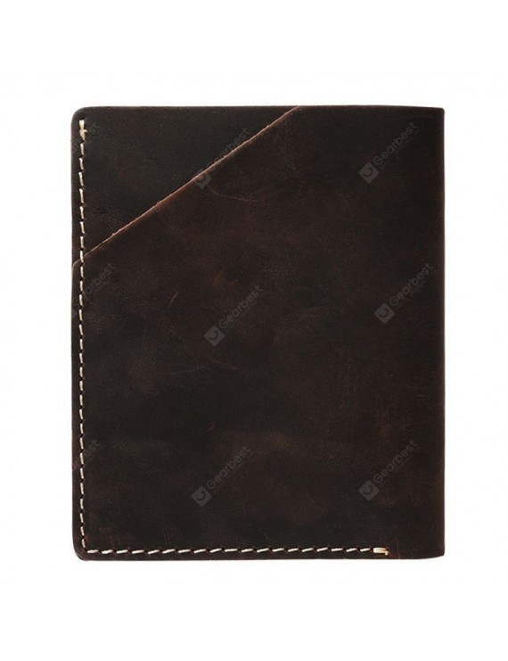 YAJIANMEI LS837 Men's Genuine Leather Wallet Multifunction Purse Retro Bag