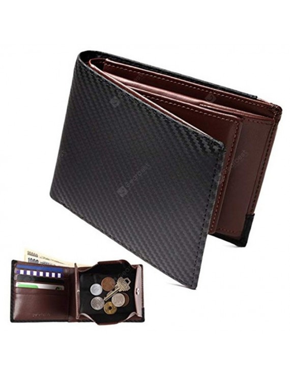 YAJIANMEI LS840 Men's Short RFID Anti-magnetic Wallet Business