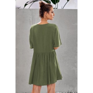Green Natural Beauty Dress