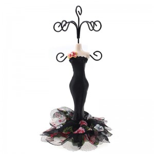 Mannequin Jewelry Holder Earring Bracelet Necklace Show Display Stand Organizer