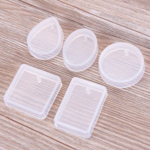 DIY Silicone Pendant Mold Making Jewelry For Resin Necklace Casting Mould Craft Tool