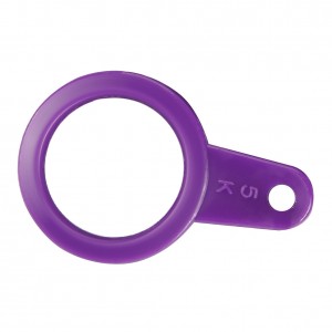 Finger Sizer Ring Measure Gauge Measuring Tool Purple Jewelry Size Mandrel