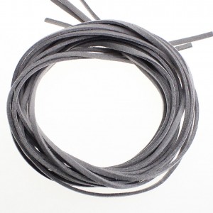 3M 3mm Genuine Leather Suede Cord Beading Thread Lace Flat Jewelry Making
