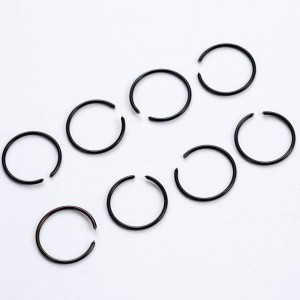 40Pcs Surgical Stainless Steel Nose Bone Studs Ring Hoop Body Piercing Jewelry