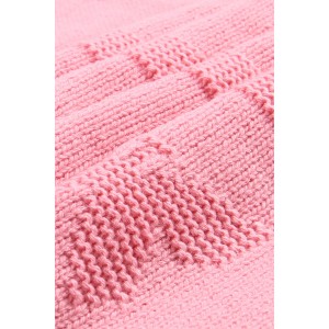 Pink Butterfly Heart Star Baby Blanket