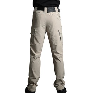 Mens Outdoor Quick-drying IX9 Tactical Cargo Pants Military Training Pants
