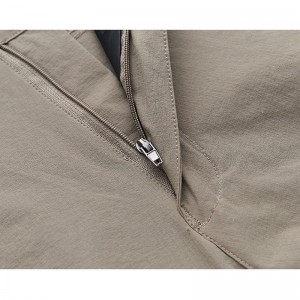 Mens Outdoor Waterproof Windproof Quick-drying Sport Climbing Solid Color Casual Pants