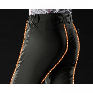 Mens Elastic Breathable Windproof Waterproof Soft Shell Outdoor Sport Hiking Casual Pants