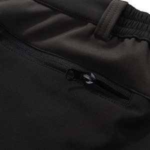 Mens Outdoor Water-repellent Soft Shell Warm Fleece Lining Sport Pants