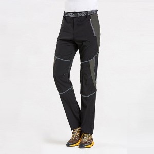 Mens Summer Thin Outdoor Quick-drying Ultraviolet-proof Sportpants Elastic Breathable Trouser