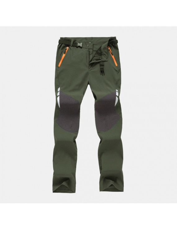 Mens Cool Handsome Wild Outdoor Duick Drying Thin Hiking Pants
