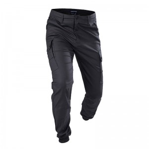 Mens Military Tactical Pants Wear-resistant Multi Pocket Solid Color Casual Cargo Pants
