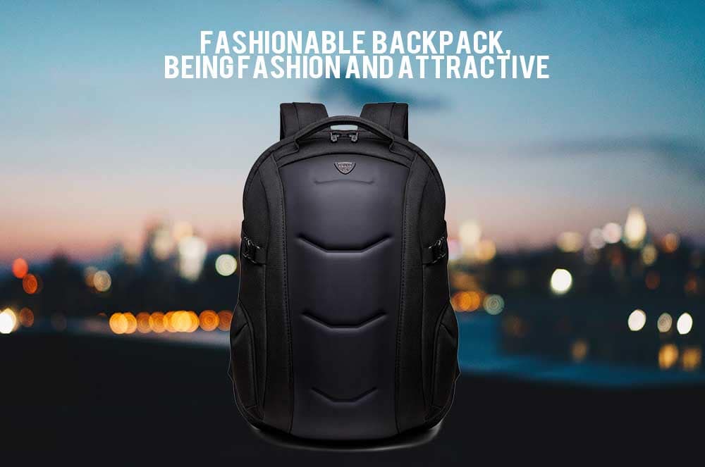 ozuko Fashionable Traveling Backpack- Black